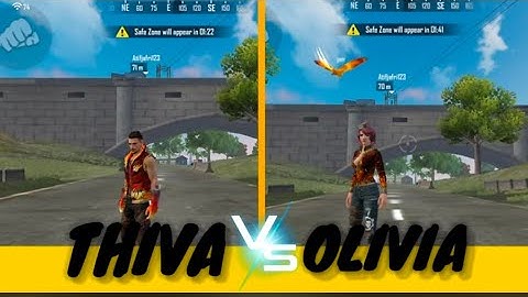 THIVA VS OLIVIA ABILITY TEST FREEFIRE -SAMSUNG A3,A5,A6,A7,J2,J5,J7,S6,S7,S9,S10