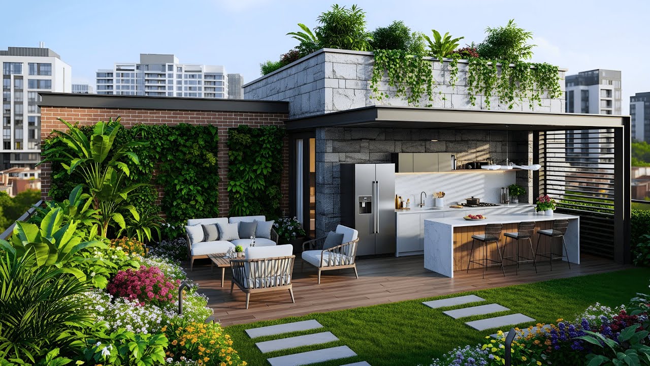 Best 2025 Small Rooftop Garden Design Ideas | Turn Tiny Spaces Into ...