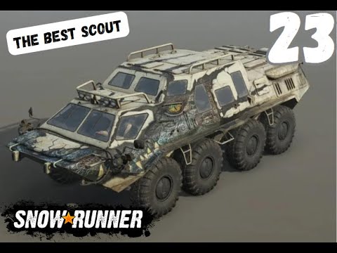 SnowRunner - Part 23 - TUZ 420 TATARIN (TANK) - YouTube