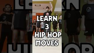 LEARN 3 HIP HOP MOVES #hiphop #music #rap #beats #rapper #dance #musicgenre #dancer