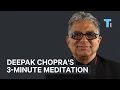 Deepak chopras goto 3minute meditation to stay focused