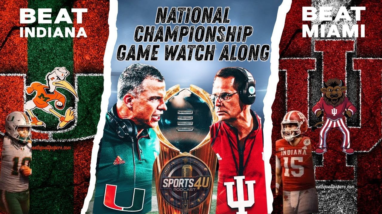 College Football Playoff National Championship Game Watch Along - YouTube