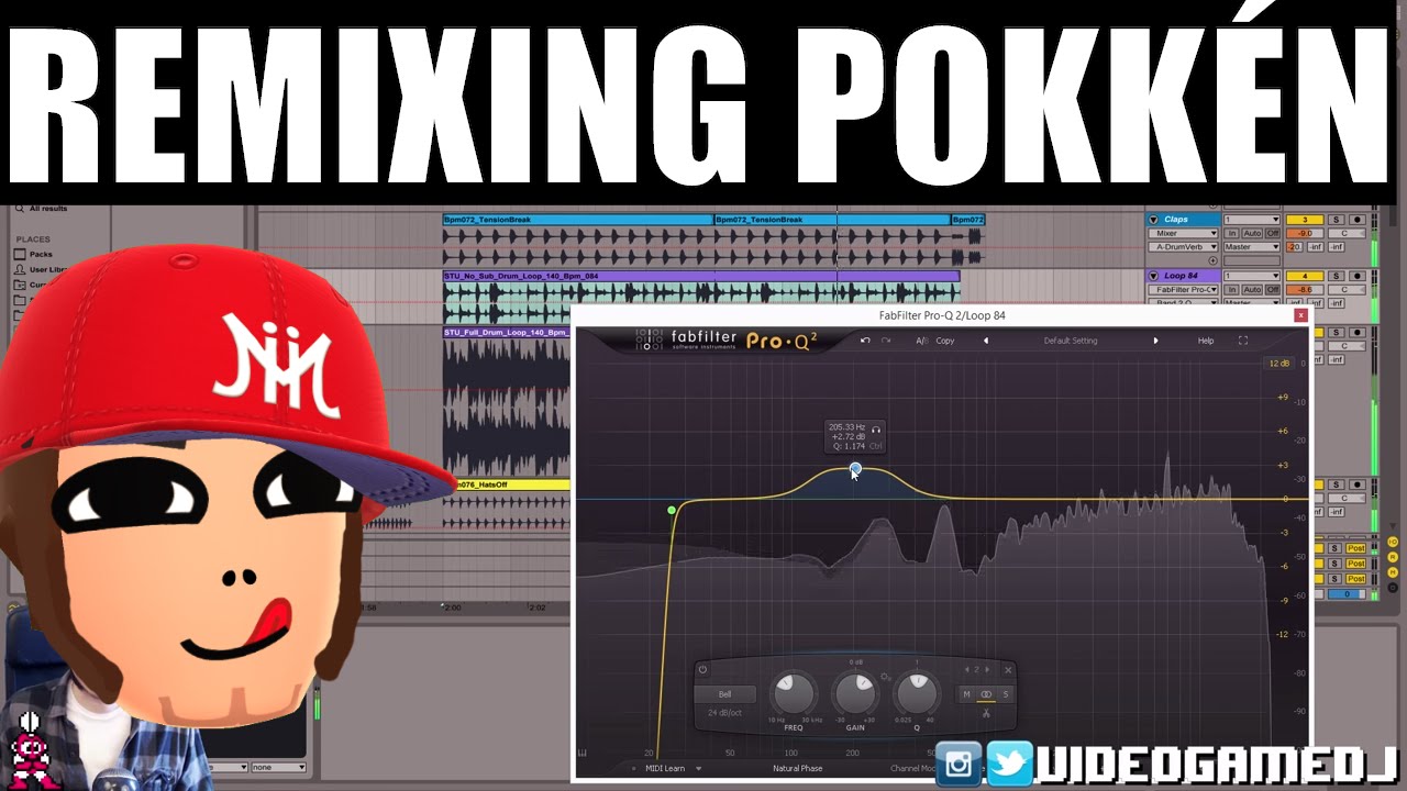 Dj CUTMAN Remixing Pokken Tournament