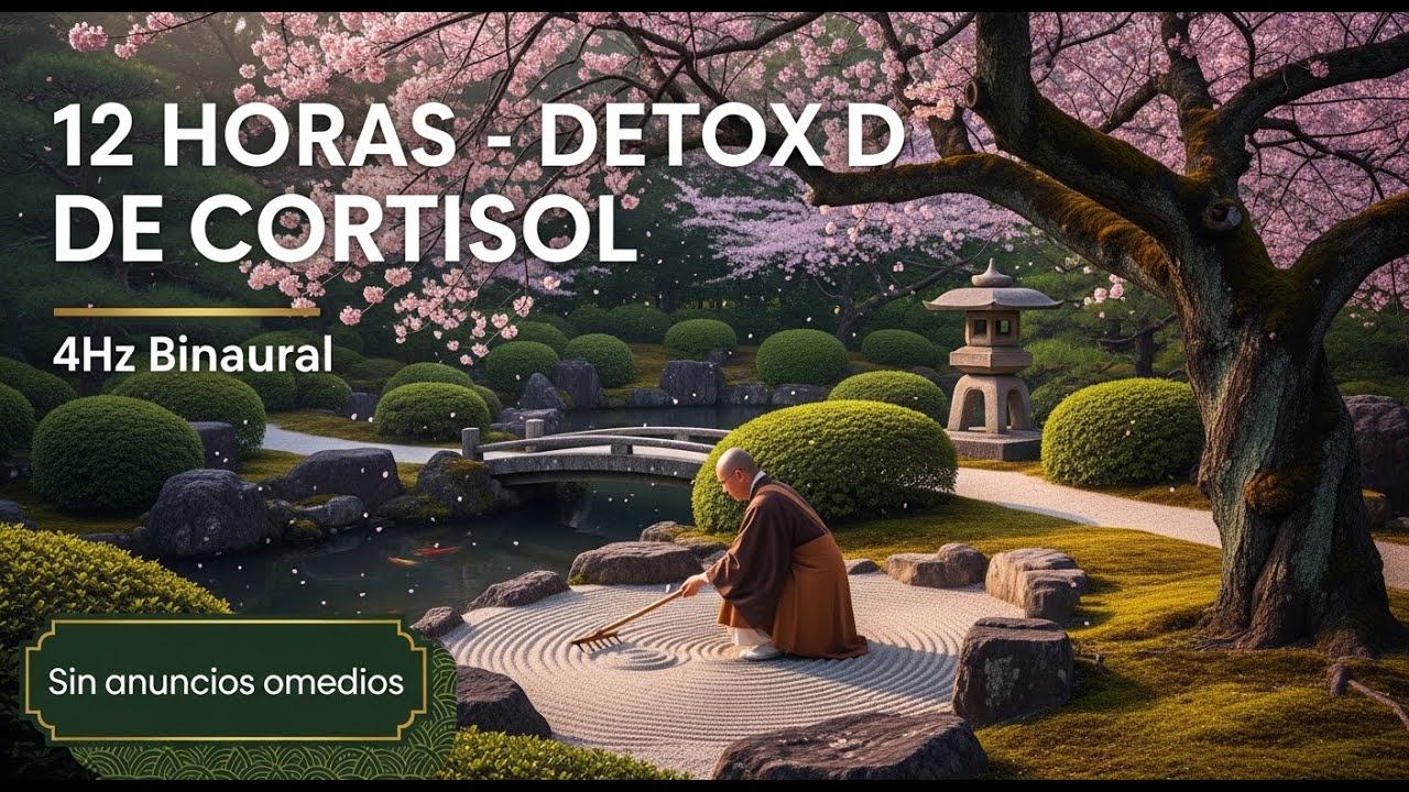 Sana Tu Ansiedad y ACTIVA Nervio Vago | DETOX DE CORTISOL: 🌿 528Hz ...