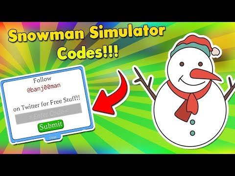 snowman simulator codes all new codes roblox