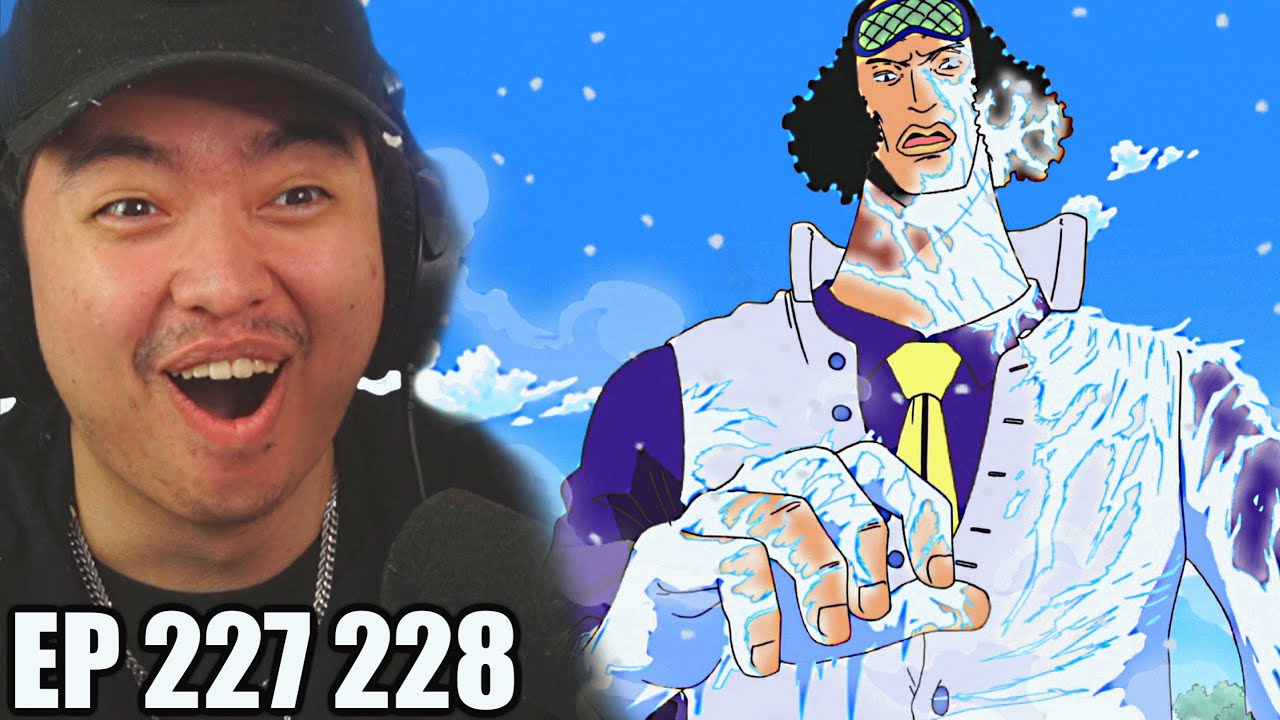 One Piece #228 - Rubber and Ice One-On-One Fight! Luffy vs. Aokiji! (Episode )