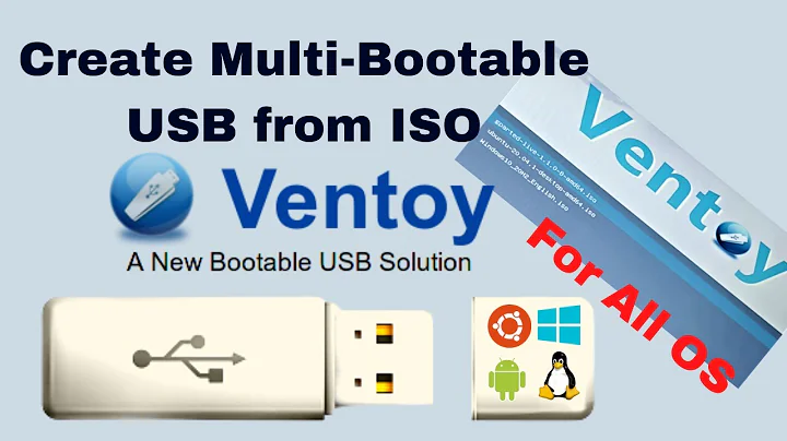 [How to] Create Multi Bootable USB from ISO | Ventoy | Ubuntu 20.04 | Very Easy(2021)