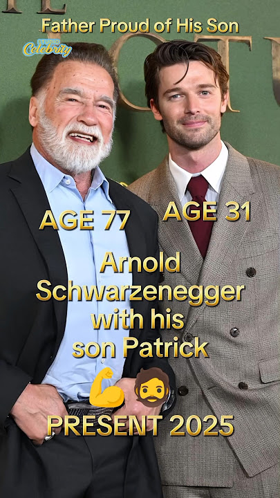 Arnold Schwarzenegger with his son Patrick #arnoldschwarzenegger