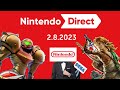 Nintendo Direct 2.8.2023 in a nutshell