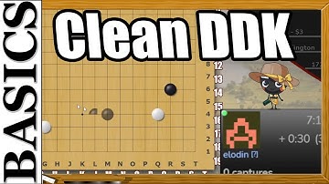 Clean, Peaceful, DDK Game (mostly) - Back to Basic Baduk