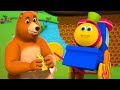 bob kereta api | beruang pergi | Bear Went Over The Mountain | Kids Songs With Bob Train