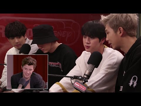 Shawn Mendes Reacts to BTS | Radio Disney