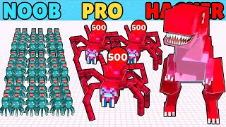 NOOB vs PRO vs HACKER in Craft Battle Card Fight