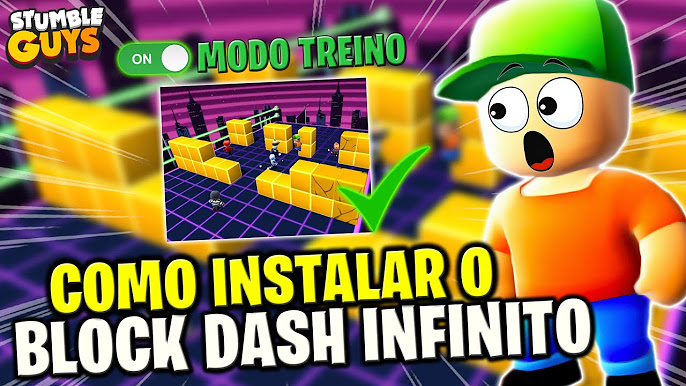 BLOCK DASH INFINITO - TRAINING GUYS (STUMBLE GUYS) 