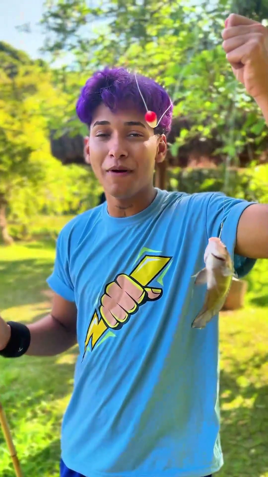 Spiderbritto na pescaria #shorts