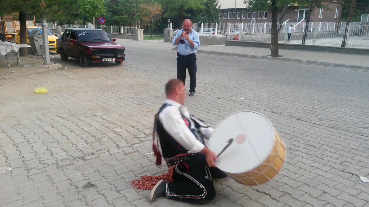 Davul zurna show manili  çorum bayat