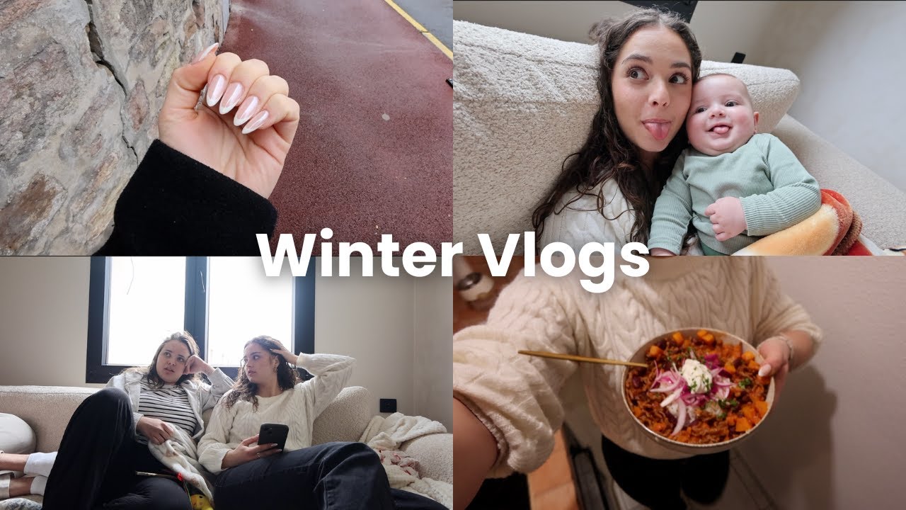 Nails, Relaxing & Dinner | Winter Vlogs