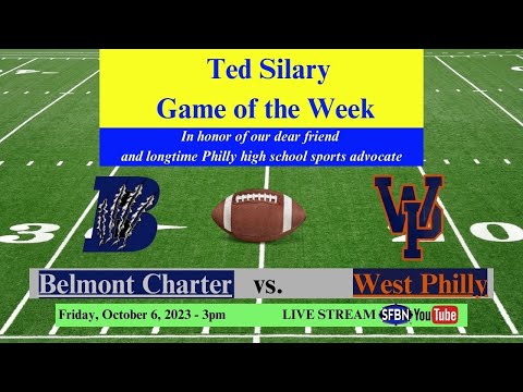 Belmont Charter at West Philadelphia High School Football - 10-6-23