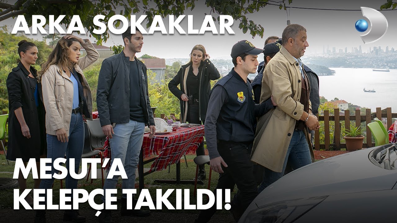 Mesut'a kelepçe takıldı! Arka Sokaklar 599. Bölüm