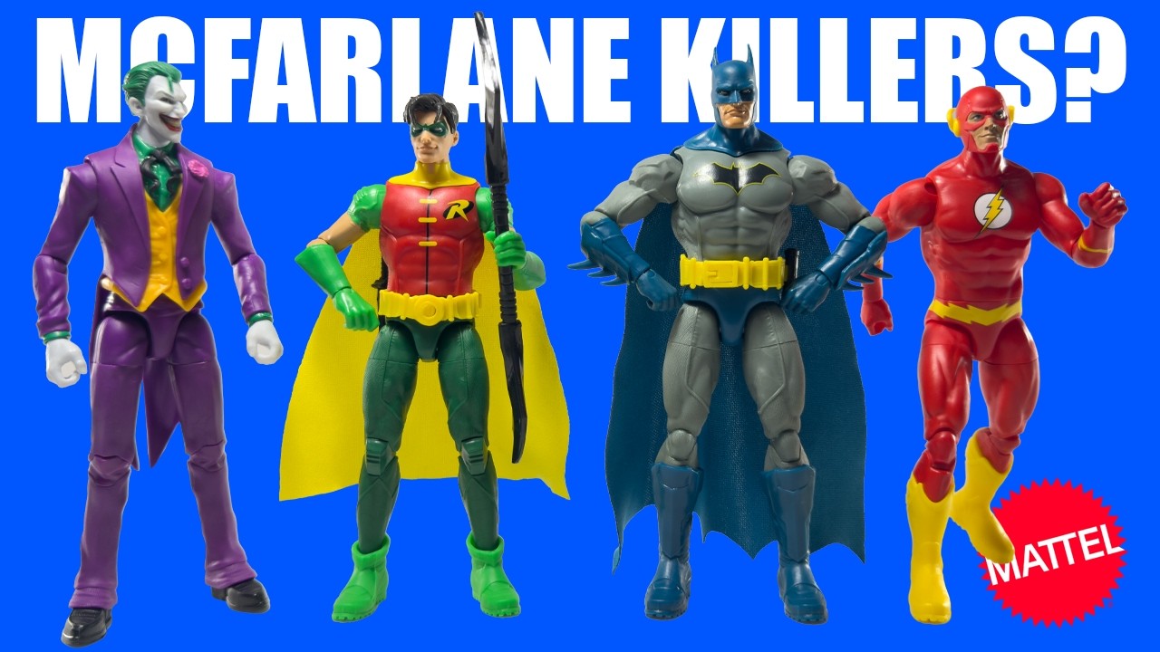 Mattel DC Core Is HERE! Better Than McFarlane?