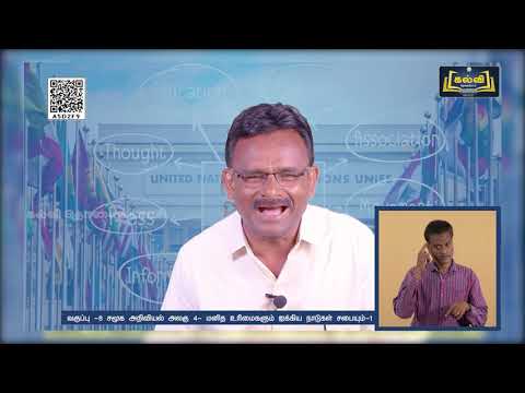 Class 8 | வகுப்பு 8 |சமூக அறிவியல் |மனித உரிமைகளும் ஐக்கிய நாடுகள் சபையும் | இயல் 4| பகுதி 1|KalviTv