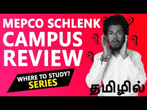 Mepco Schlenk Engineering College Review | Placement | Salary | Admission | Fees |Ranking