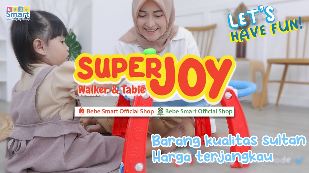 Bebe Smart New Arrival ( Super Joy Walker & Table ) Moms & Kids YouTube