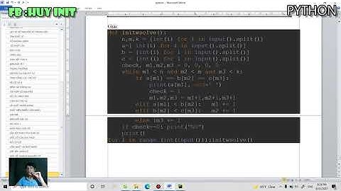 EXPIRED - DÃY CON CHUNG CỦA BA DÃY SỐ python