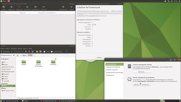 👉 TimeShift/Déjà Dup ▶ Création/Restauration ▶ Instantané/Sauvegarde