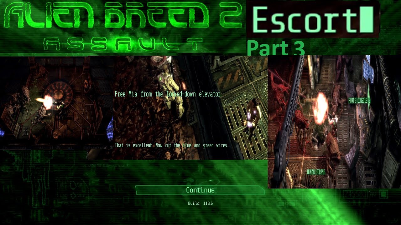 Alien Breed 2 Assault 3 escort - YouTube