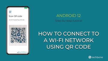 How to Connect to a Wi-Fi network using QR code [Android 12]