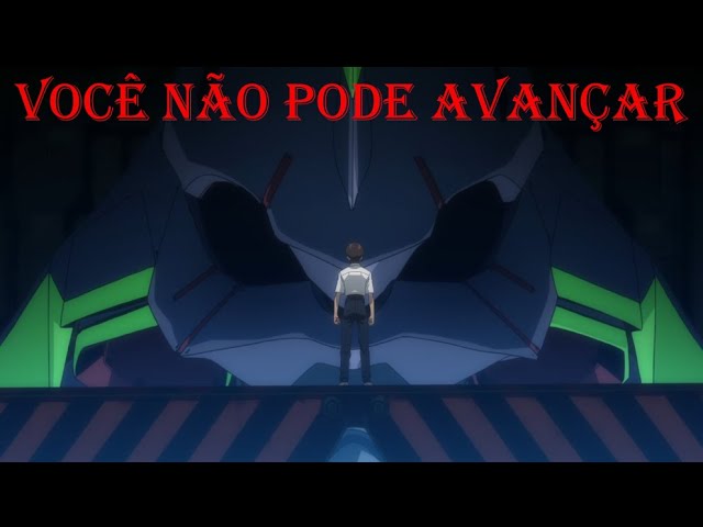 Fui bater uma e parei pra assistir Evangelion 1.11 Você (não) Está Só  minutos] 41 minutos)