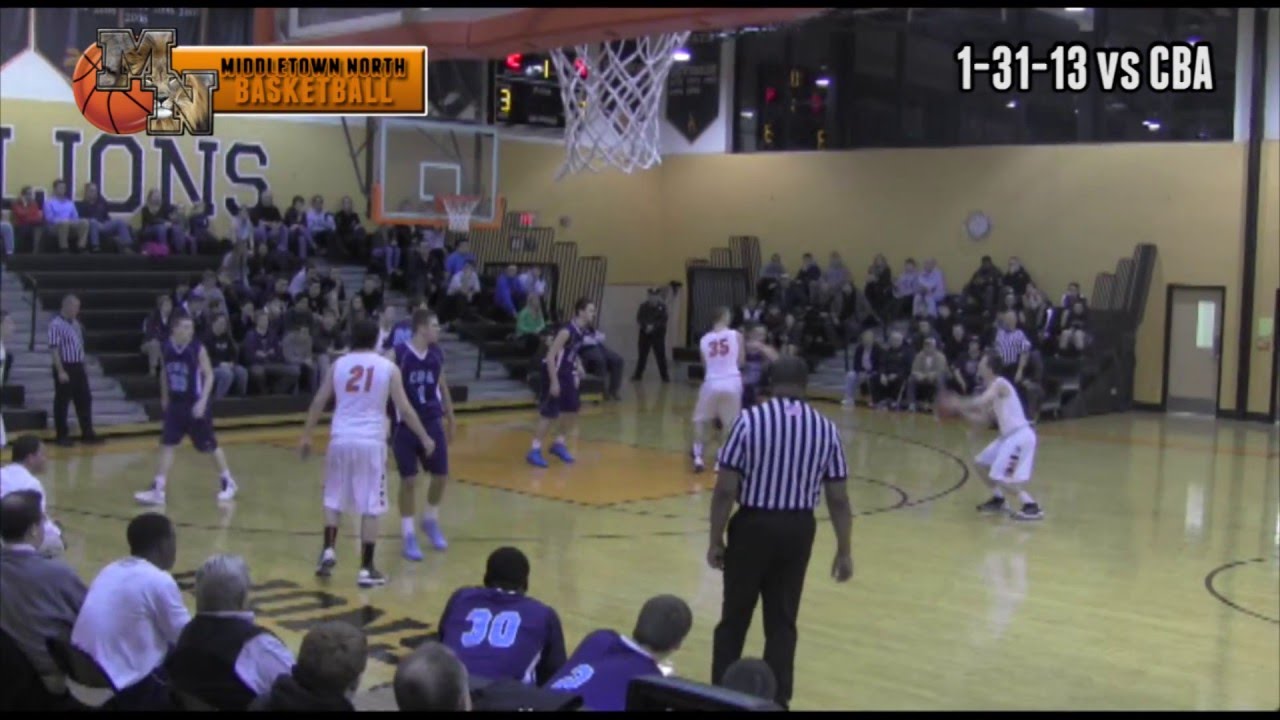 football score Middletown North Basketball Highlights