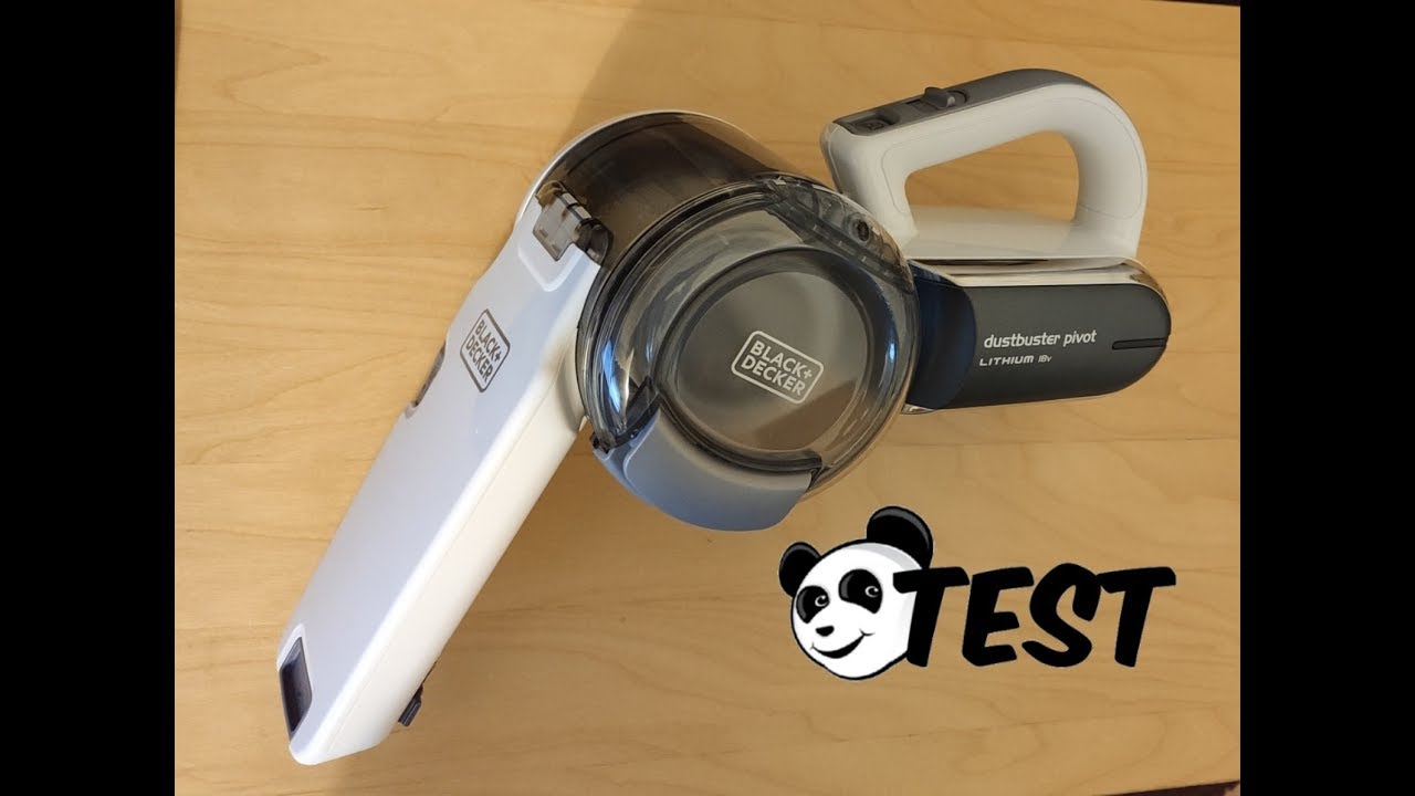 BLACK+DECKER Dustbuster Pivot 18V handheld vacuum review 