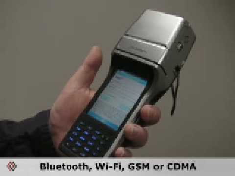 Pidion BIP-1300 from Bluebird Soft Device Demonstration