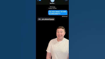 $1,000,000!!!😎 *Texting Random Numbers!* #comedy #prank #shorts