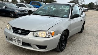 2001 Toyota Corolla