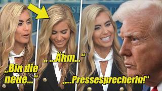 "Pure DUMMHEIT!" Ganz Amerika LACHT Über Trump's Neue Pressesprecherin!