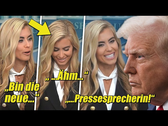 "Pure DUMMHEIT!" Ganz Amerika LACHT Über Trump's Neue Pressesprecherin!