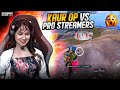 PRO STREAMERS😱V/s 🇮🇳NO.1 Girl Gamer KAUR OP |PURE CONQUEROR LOBBY | BGMI