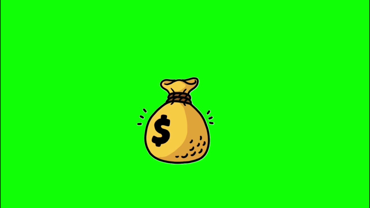 Money money green green видео. Money on Greenscreen.