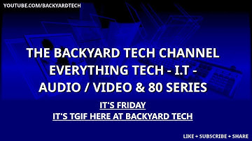 TGIF Promo - Upending the network with bizarre stuff