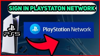 PS5 HOW TO SIGN INTO PLAYSTATION NETWORK!