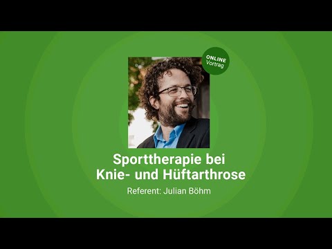 Sporttherapie bei Knie- und Hüftarthrose