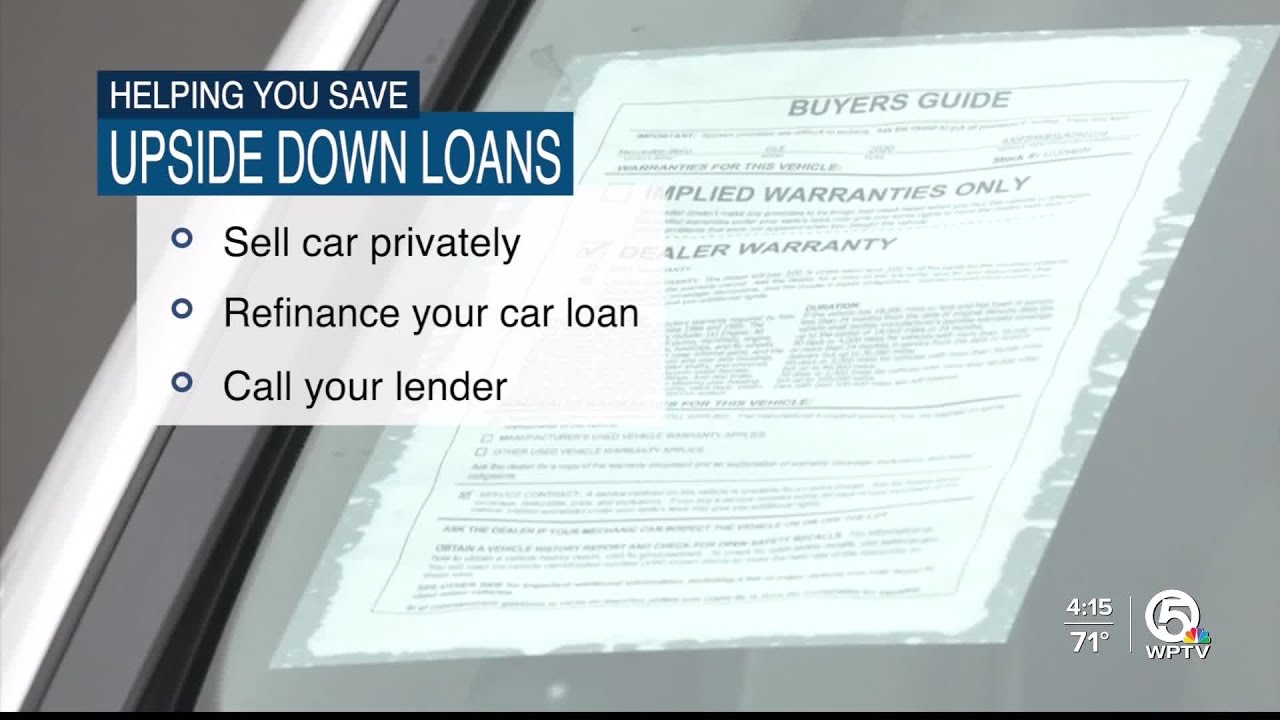 Have an upside down car loan? Here's what you can do