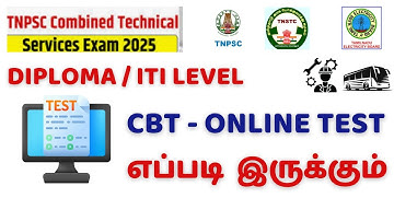 How to write TNPSC CTSE Online Test? (2025) Full Demo in Tamil for Diploma & ITI | Computer Test