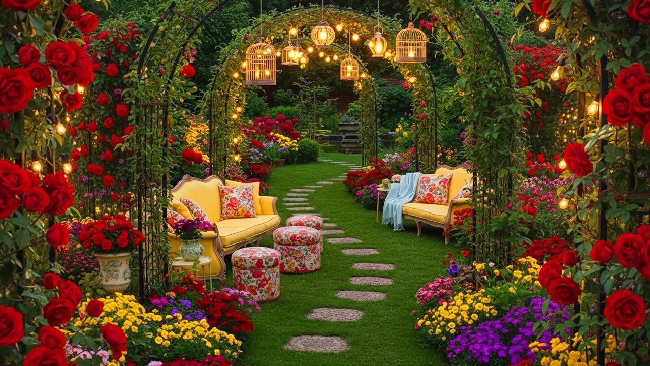 Elegant Front Yard Transformation | Best Garden Arches & Entry Gate Ideas