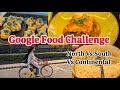 Google Office | Indian Food Challenge | North vs South vs Continental food! 🍛🍕😋