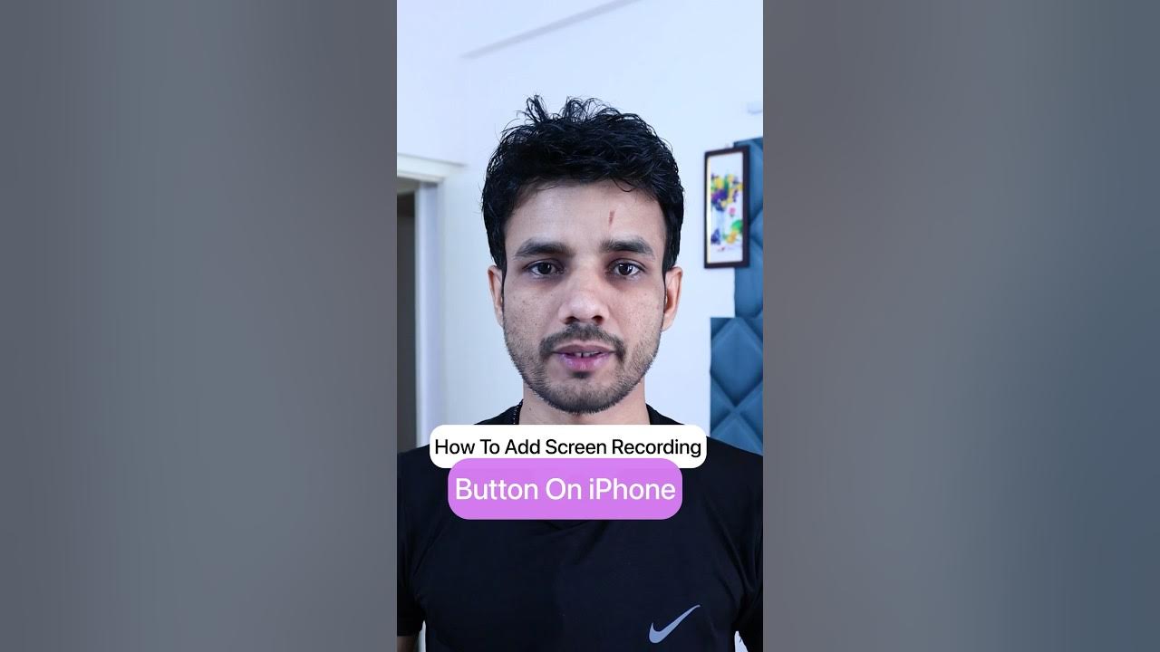 how-to-add-screen-record-on-iphone-iphone-tips-and-tricks-shorts