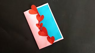 DIY Friendship Day Card | Valentine&#39;s Day Card | Birthday Card | Card making ideas easy